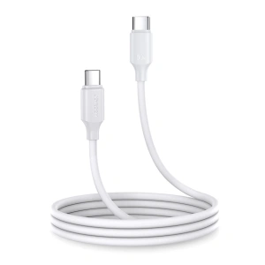 Kabel Joyroom USB-C/USB-C 480Mb/s 60W 1m biały (S-CC060A9)