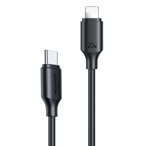 Kup Cablu Joyroom USB-C/Lightning 480Mb/s 20W 0.25m negru (S-CL020A9) - JYR546 - {ean13} - Sklep Home Screen