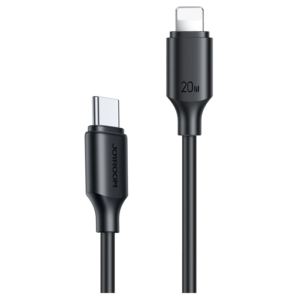 Kabel Joyroom USB-C/Lightning 480Mb/s 20W 0.25m czarny (S-CL020A9)