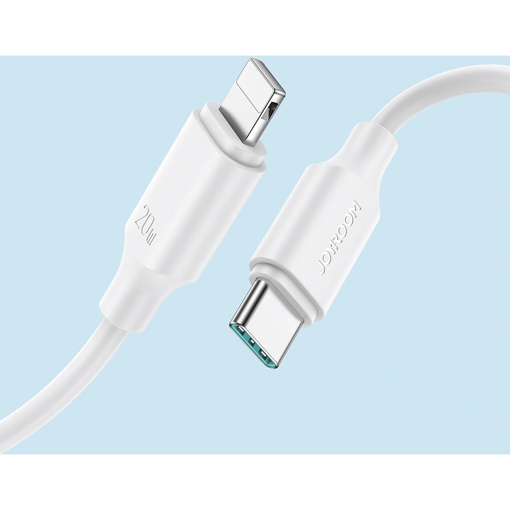 Kabel Joyroom USB-C/Lightning 480Mb/s 20W 0.25m biały (S-CL020A9)