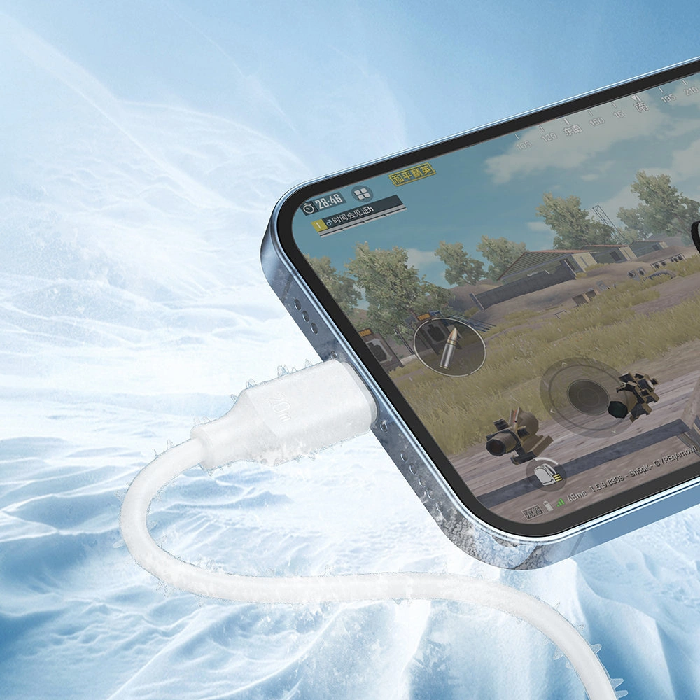 Kabel Joyroom USB-C/Lightning 480Mb/s 20W 0.25m biały (S-CL020A9)