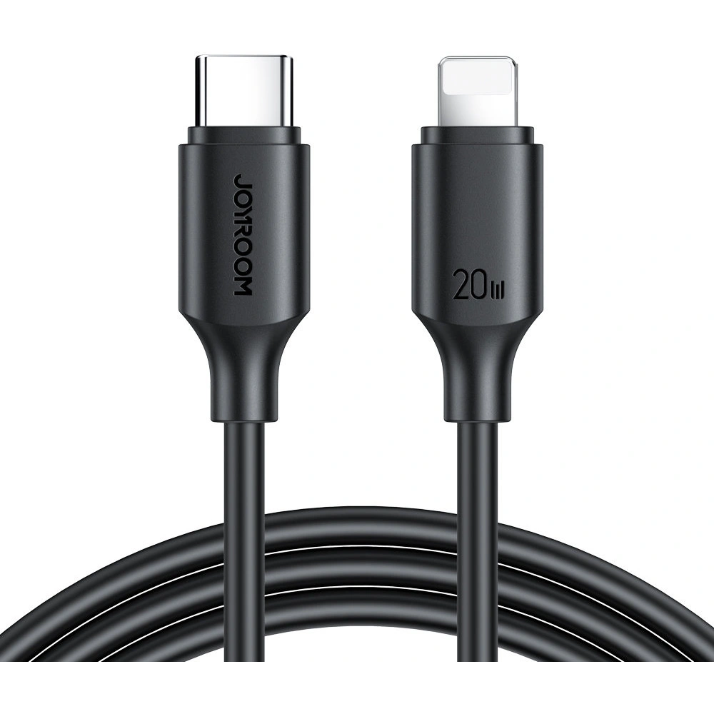 Kabel Joyroom USB-C/Lightning 480Mb/s 20W 1m czarny (S-CL020A9)
