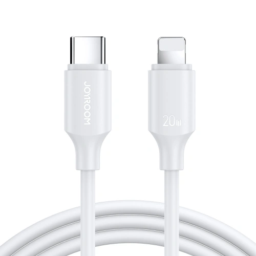 Kup Cablul Joyroom USB-C/Lightning 480Mb/s 20W 1m alb (S-CL020A9) - JYR549 - {ean13} - Sklep Home Screen