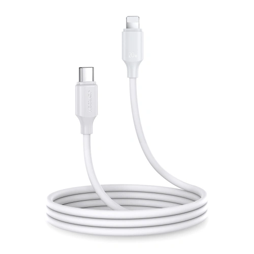Kup Cablul Joyroom USB-C/Lightning 480Mb/s 20W 1m alb (S-CL020A9) - JYR549 - {ean13} - Sklep Home Screen