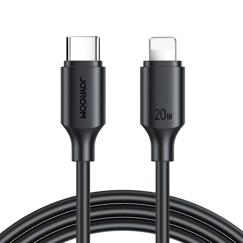 Kup Cablu Joyroom USB-C/Lightning 480Mb/s 20W 2m negru (S-CL020A9) - JYR550 - {ean13} - Sklep Home Screen