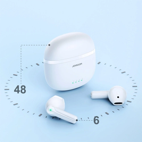 Kup Drahtlose TWS Joyroom ENC IPX4 Bluetooth 5.3 weiß (JR-TL11) - JYR552 - {ean13} - Sklep Home Screen