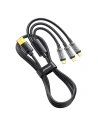 Kup Cablul Joyroom 3w1 USB-USB-C/Lightning/microUSB 3,5A 1,2m negru (S-1T3015A5) - JYR554 - {ean13} - Sklep Home Screen
