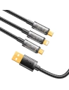 Kup Kabel Joyroom 3w1 USB-USB-C/Lightning/microUSB 3,5A 1,2m černý (S-1T3015A5) - JYR554 - {ean13} - Sklep Home Screen