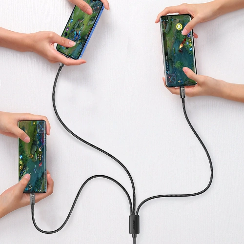 Kup Kabel Joyroom 3w1 USB-USB-C/Lightning/microUSB 3,5A 1,2m černý (S-1T3015A5) - JYR554 - {ean13} - Sklep Home Screen