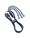Kup Kábel Joyroom 3w1 USB-USB-C/Lightning/microUSB 3,5A 1,2m kék (S-1T3015A5) - JYR555 - {ean13} - Sklep Home Screen