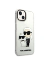 Kup Etui Karl Lagerfeld KLHCP14SHNKCTGT Apple iPhone 14 transparent hardcase IML GLIT NFT Karl&Choupette - KLD1242 - {ean13} - Sklep Home Screen