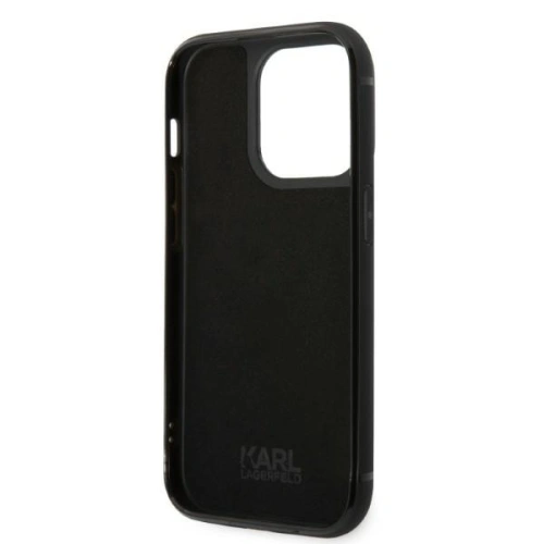 Kup Etui Karl Lagerfeld KLHCP14XCSSK Apple iPhone 14 Pro Max kemény tok fekete/black Signature Logo Kártyafoglalattal - KLD1244 - {ean13} - Sklep Home Screen