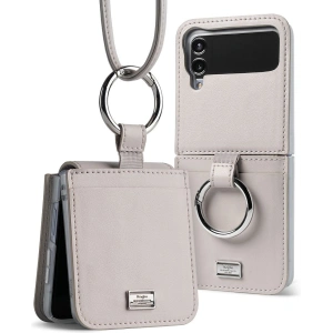 Kup Etui Ringke Signature Folio Samsung Galaxy Z Flip 4 Gri Păpădie - RGK1716 - {ean13} - Sklep Home Screen