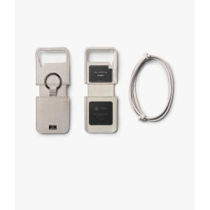 Case Ringke Signature Folio Samsung Galaxy Z Flip 4 Taubengrau