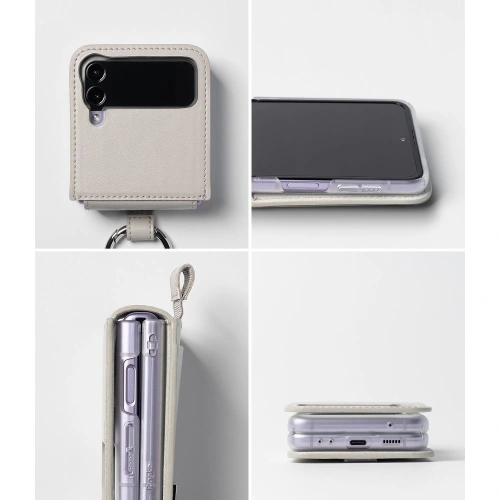 Kup Case Ringke Signature Folio Samsung Galaxy Z Flip 4 Taubengrau - RGK1716 - {ean13} - Sklep Home Screen