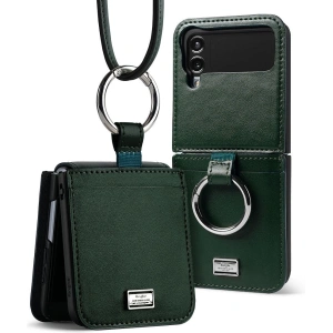 Kup Etui Ringke Signature Folio Samsung Galaxy Z Flip 4 Verde Închis - RGK1717 - {ean13} - Sklep Home Screen