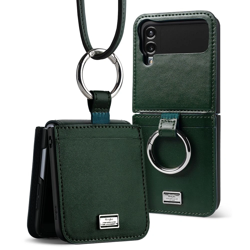 Etui Ringke Signature Folio Samsung Galaxy Z Flip 4 Dark Green