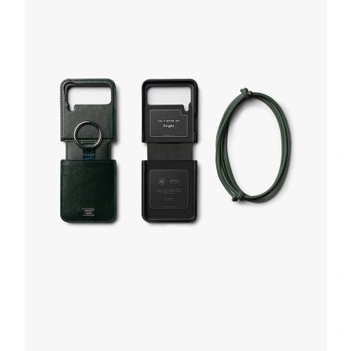 Kup Etui Ringke Signature Folio Samsung Galaxy Z Flip 4 Dark Green - RGK1717 - {ean13} - Sklep Home Screen