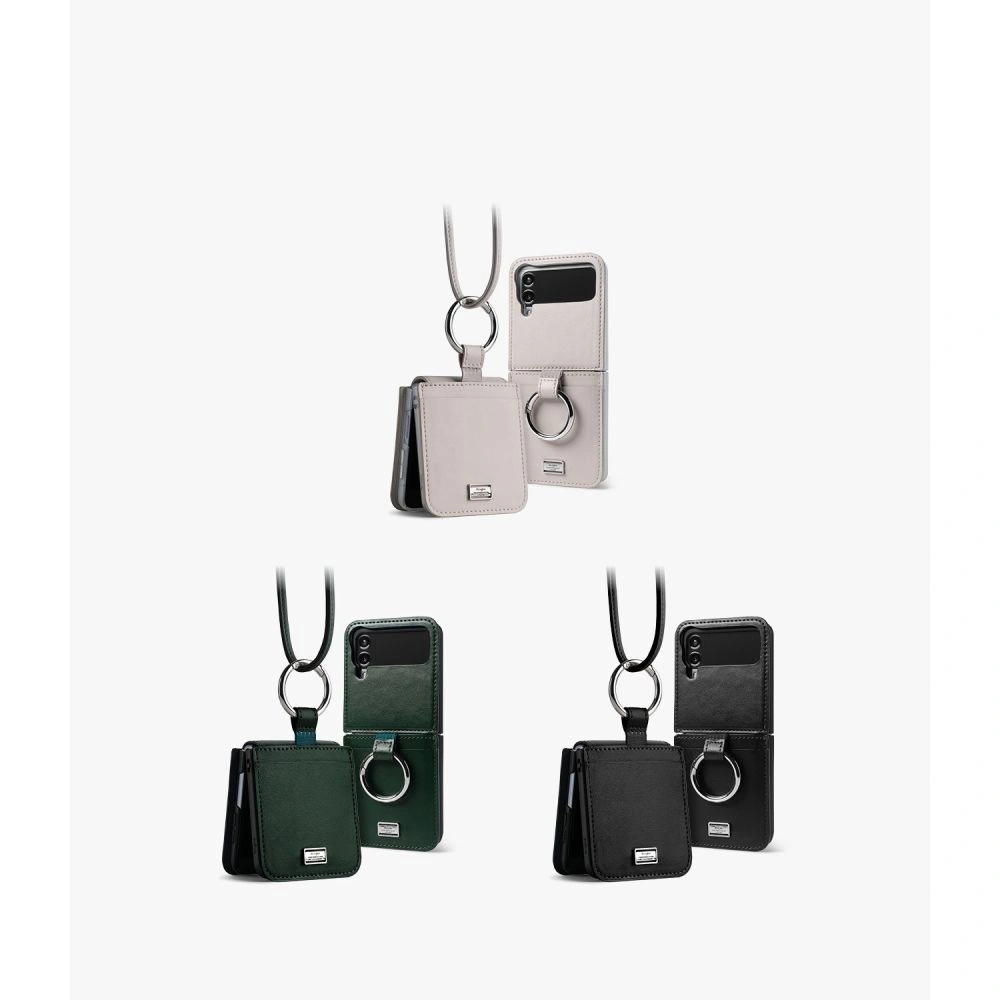Etui Ringke Signature Folio Samsung Galaxy Z Flip 4 Dark Green