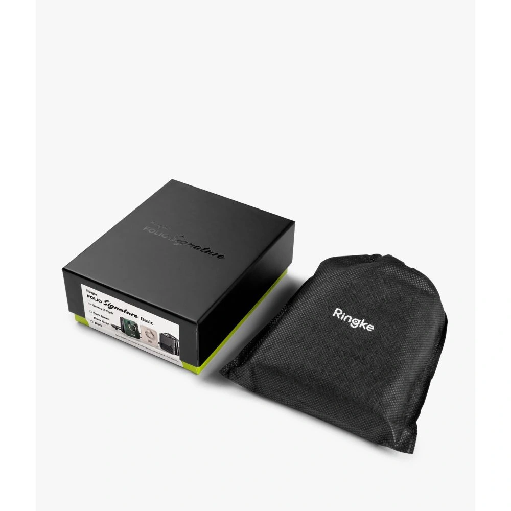 Etui Ringke Signature Folio Samsung Galaxy Z Flip 4 Dark Green