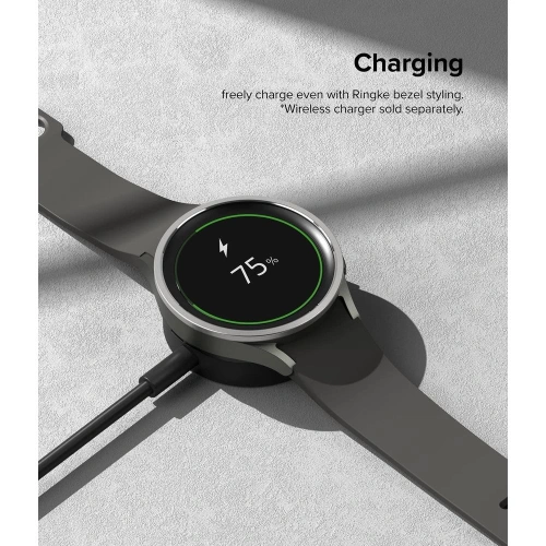 Buy Ringke Bezel Styling Samsung Galaxy Watch 5 Pro 45mm Stainless Silver - RGK1718 - {ean13} - Home Screen Store Europe