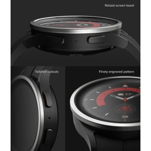 Nakládka Ringke Bezel Styling Samsung Galaxy Watch 5 Pro 45mm nerezová stříbrná