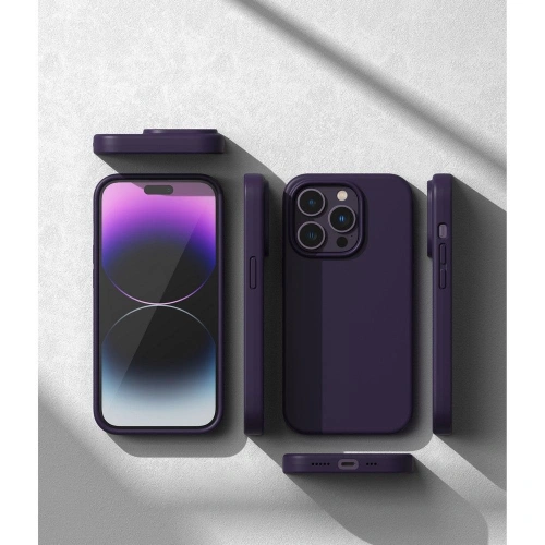 Kup Etui Ringke Silicon Apple iPhone 14 Pro Max Deep Purple - RGK1722 - {ean13} - Sklep Home Screen