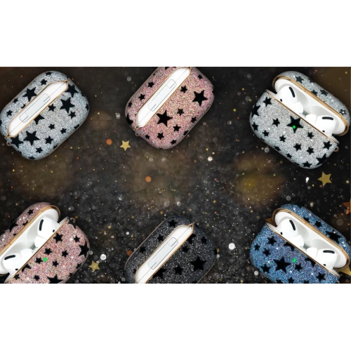 Kup Etui Kingxbar Fekete Csillag Tok Apple AirPods Pro fekete - KGX478 - {ean13} - Sklep Home Screen