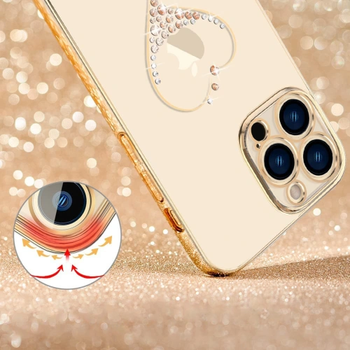 Kup Etui Kingxbar Wish Swarovski Apple iPhone 13 Pro Max aurie - KGX479 - {ean13} - Sklep Home Screen