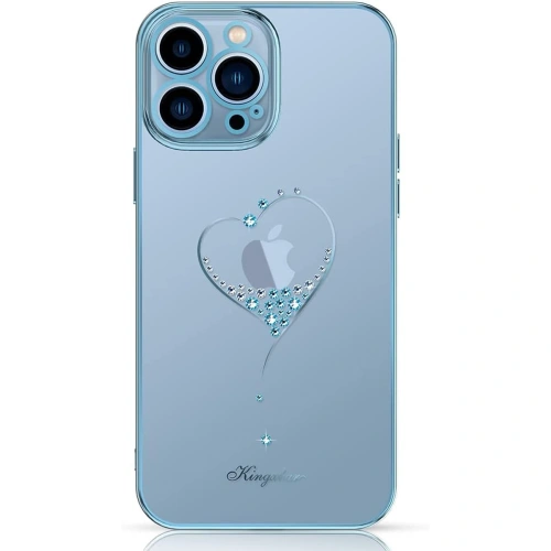 Kup Etui Kingxbar Wish Swarovski Apple iPhone 13 niebieski - KGX480 - {ean13} - Sklep Home Screen