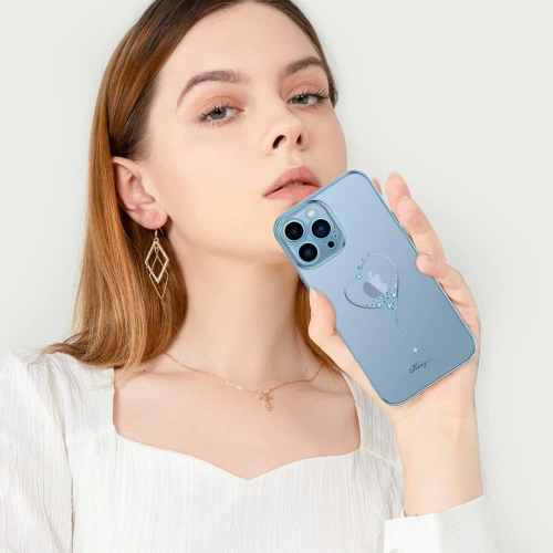 Buy Kingxbar Wish Swarovski Apple iPhone 13 blue - KGX480 - {ean13} - Home Screen Store Europe