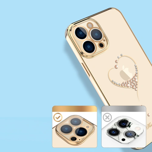 Kup Etui Kingxbar Wish Swarovski Apple iPhone 13 niebieski - KGX480 - {ean13} - Sklep Home Screen