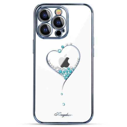 Kup Etui Kingxbar Wish Swarovski Apple iPhone 13 Pro Max modrý - KGX482 - {ean13} - Sklep Home Screen