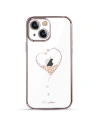 Etui Kingxbar Wish Swarovski Apple iPhone 13 rózsaszín