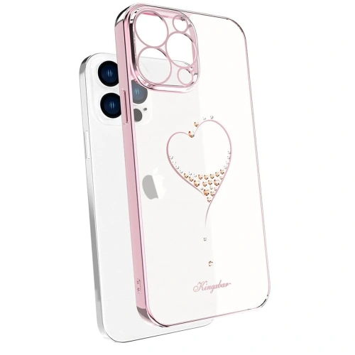 Kup Etui Kingxbar Wish Swarovski Apple iPhone 13 Pro Max różowy - KGX485 - {ean13} - Sklep Home Screen