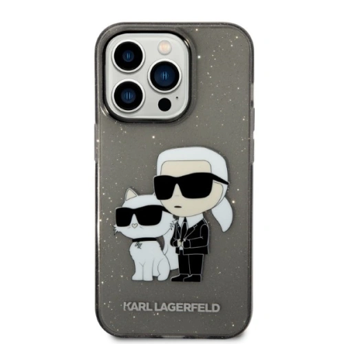 Kup Etui Karl Lagerfeld KLHCP14XHNKCTGK Apple iPhone 14 Pro Max czarny/black hardcase IML GLIT NFT Karl&Choupette - KLD1246 - {ean13} - Sklep Home Screen