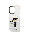 Kup Etui Karl Lagerfeld KLHCP14XHNKCTGT Apple iPhone 14 Pro Max transparent hardcase IML GLIT NFT Karl&Choupette - KLD1247 - {ean13} - Sklep Home Screen