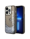 Etui Karl Lagerfeld KLHCP14XLCKVK Apple iPhone 14 Pro Max negru/black hardcase Liquid Glitter Elong