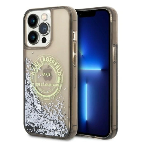Kup Etui Karl Lagerfeld KLHCP14XLCRSGRK Apple iPhone 14 Pro Max černý/black hardcase Liquid Glitter RSG - KLD1249 - {ean13} - Sklep Home Screen