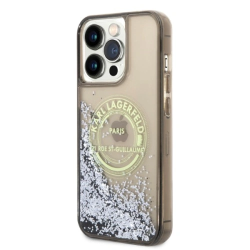 Kup Etui Karl Lagerfeld KLHCP14XLCRSGRK Apple iPhone 14 Pro Max černý/black hardcase Liquid Glitter RSG - KLD1249 - {ean13} - Sklep Home Screen