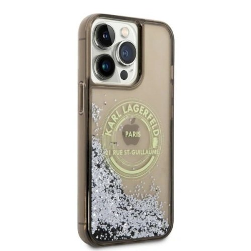 Kup Etui Karl Lagerfeld KLHCP14XLCRSGRK Apple iPhone 14 Pro Max černý/black hardcase Liquid Glitter RSG - KLD1249 - {ean13} - Sklep Home Screen