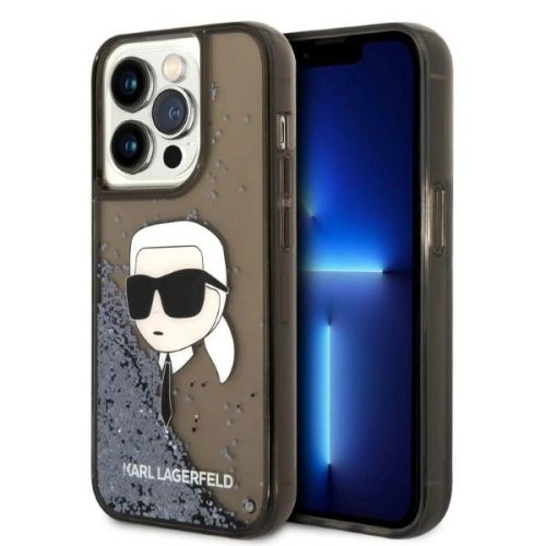 Kup Etui Karl Lagerfeld KLHCP14XLNKHCK Apple iPhone 14 Pro Max fekete/black hardcase Glitter NFT Karl Head - KLD1250 - {ean13} - Sklep Home Screen