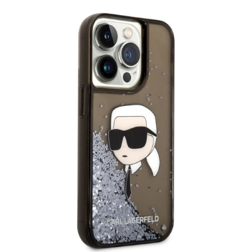 Kup Etui Karl Lagerfeld KLHCP14XLNKHCK Apple iPhone 14 Pro Max fekete/black hardcase Glitter NFT Karl Head - KLD1250 - {ean13} - Sklep Home Screen