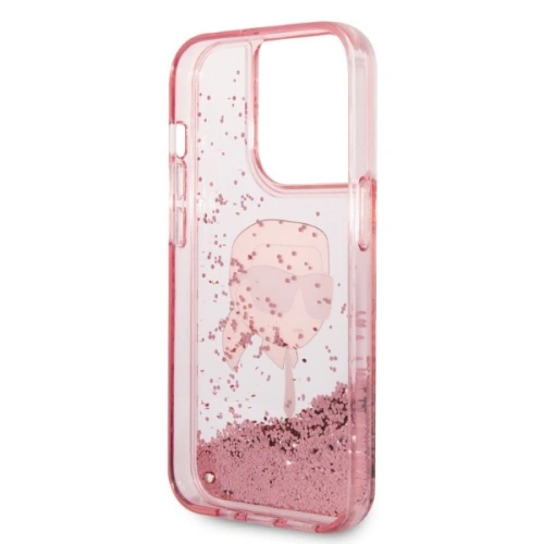 Kup Etui Karl Lagerfeld KLHCP14XLNKHCP Apple iPhone 14 Pro Max różowy/pink hardcase Glitter NFT Karl Head - KLD1251 - {ean13} - Sklep Home Screen