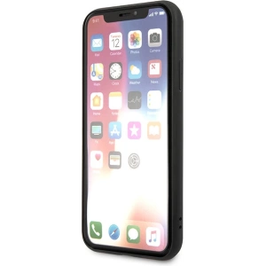 Kup Case Karl Lagerfeld KLHCPXSAKICKCBK Apple iPhone XS/X schwarz/black Hardcase Saffiano Ikonik Karl&Choupette Head - KLD1252 - {ean13} - Sklep Home Screen