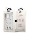 Buy Karl Lagerfeld KLHMP13XHKCT Apple iPhone 13 Pro Max hardcase transparent Karl & Choupette Aluminium Magsafe - KLD1254 - {ean13} - Home Screen Store Europe