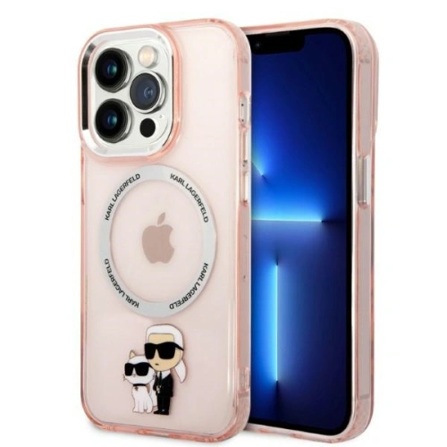 Kup Etui Karl Lagerfeld KLHMP14LHNKCIP Apple iPhone 14 Pro hardcase rózsaszín/pink IML NFT Karl&Choupette Magsafe - KLD1255 - {ean13} - Sklep Home Screen