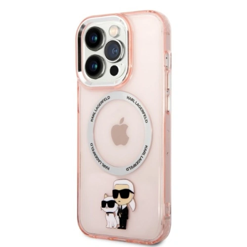 Kup Etui Karl Lagerfeld KLHMP14LHNKCIP Apple iPhone 14 Pro hardcase rózsaszín/pink IML NFT Karl&Choupette Magsafe - KLD1255 - {ean13} - Sklep Home Screen