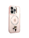 Kup Etui Karl Lagerfeld KLHMP14LHNKCIP Apple iPhone 14 Pro hardcase rózsaszín/pink IML NFT Karl&Choupette Magsafe - KLD1255 - {ean13} - Sklep Home Screen