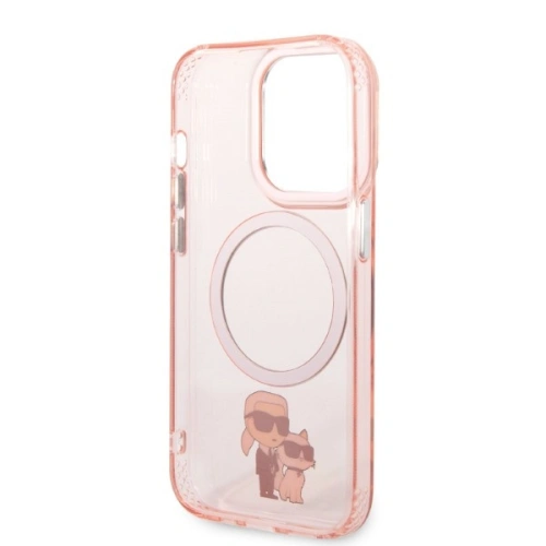 Kup Etui Karl Lagerfeld KLHMP14LHNKCIP Apple iPhone 14 Pro hardcase rózsaszín/pink IML NFT Karl&Choupette Magsafe - KLD1255 - {ean13} - Sklep Home Screen